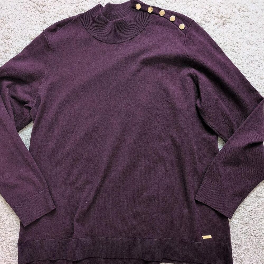 Calvin-klein Women's Purple Jumper